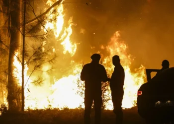 Fogo em Chaves tem três frentes, uma arde com intensidade
