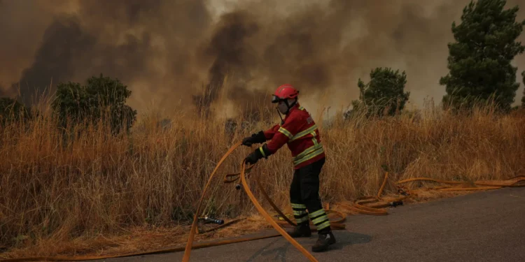 Chamas de Sátão e Trancoso chegam a Foz Coa e mantém três frentes